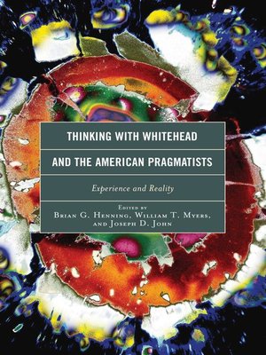 cover image of Thinking with Whitehead and the American Pragmatists